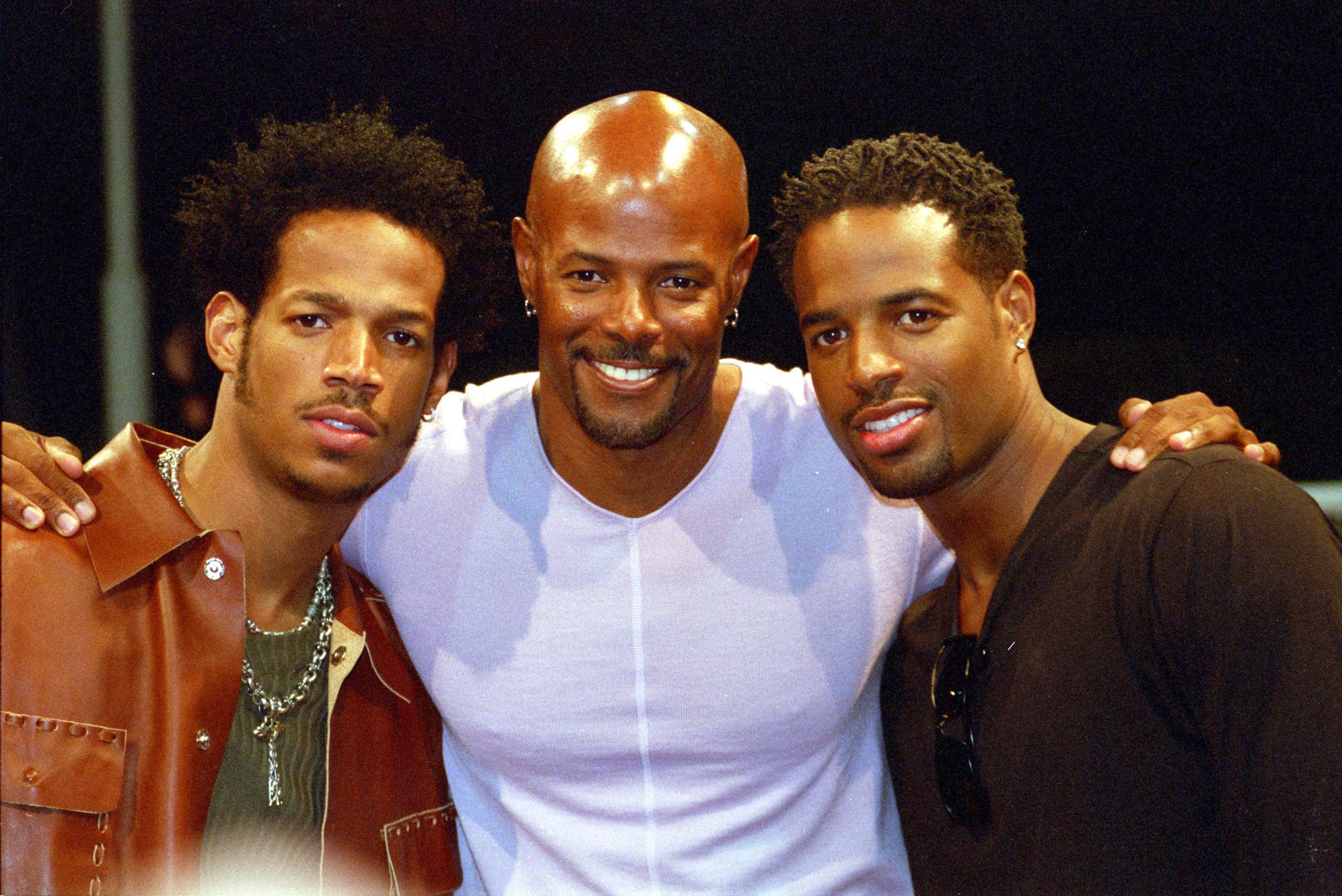 Marlon, Keenan Ivory, and Shawn Wayans attend the 26th Deauville Festival of American Film on September 1, 2000 | Source: Getty Images