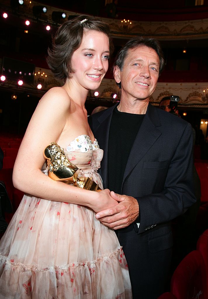 Bernard Giraudeau et sa fille Sara. | Photo : Getty Images