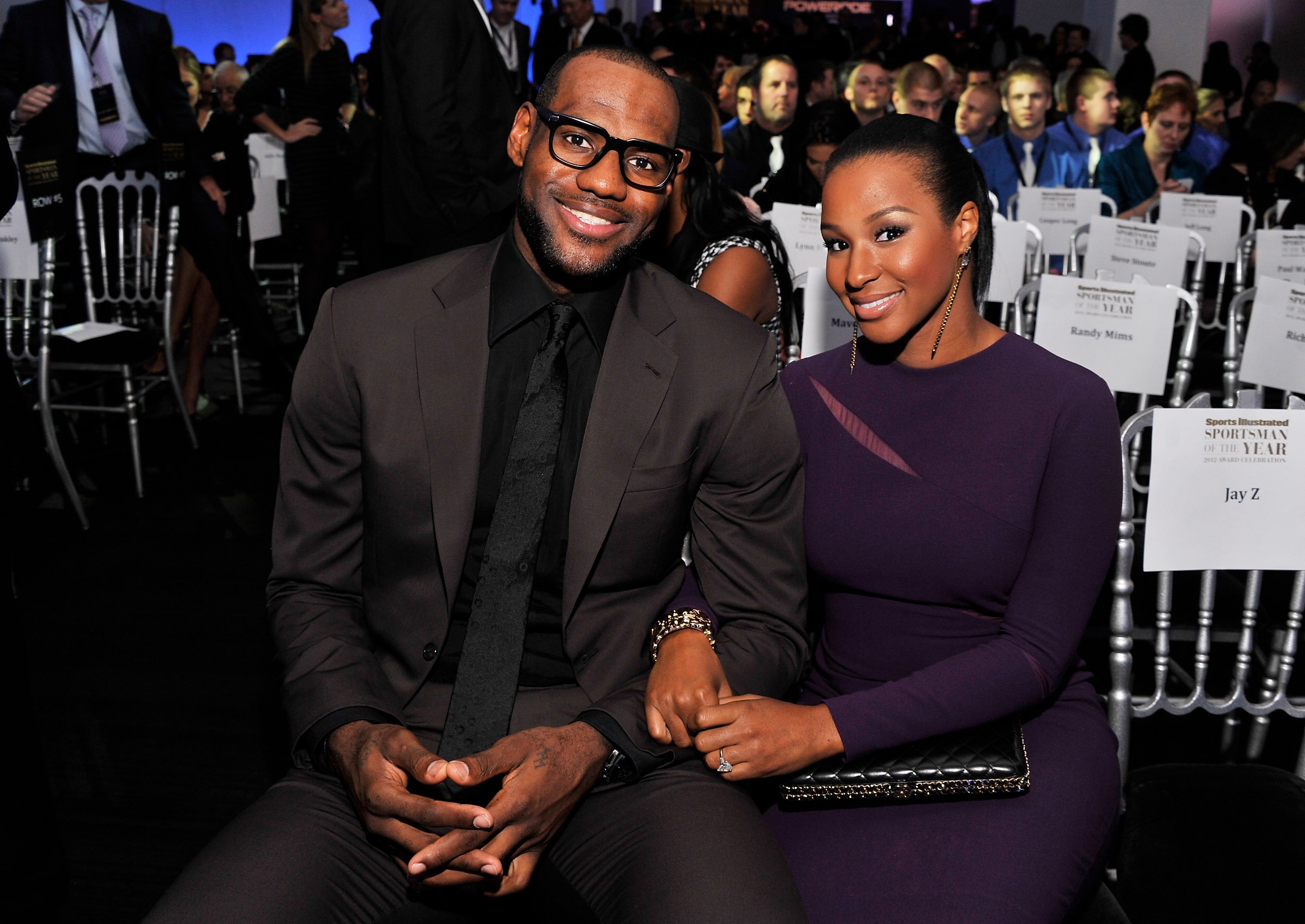 LeBron James and Savannah James at the 2012 Sports Illustrated Sportsman of the Year award presentation on December 5, 2012 l Source: Getty Images  