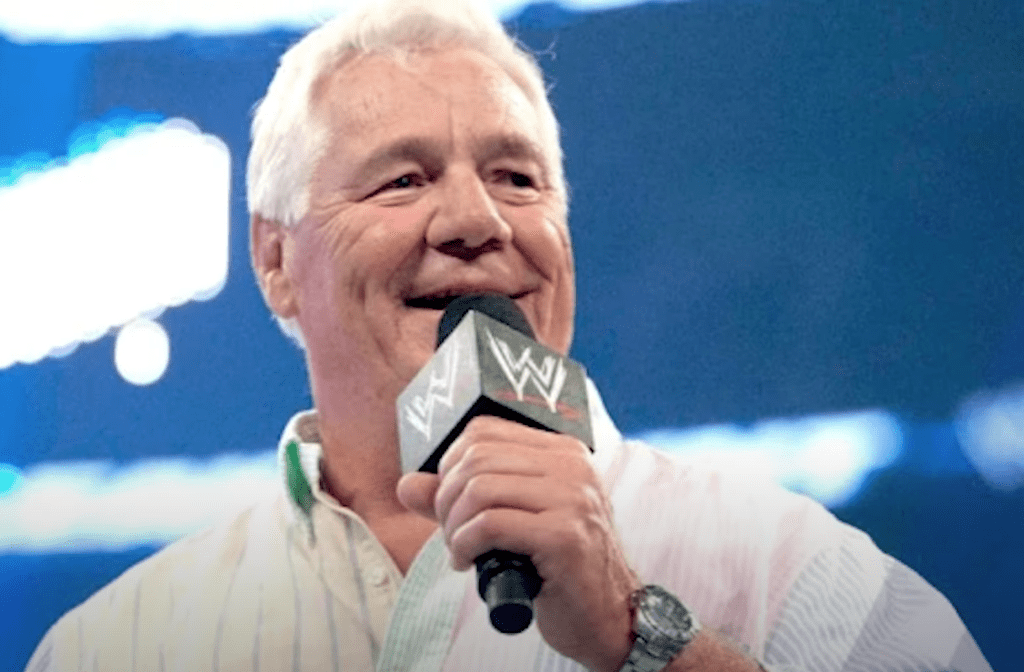 Pat Patterson photographed on his elderly years at a WWE event. I Image: YouTube/ Page Six. 