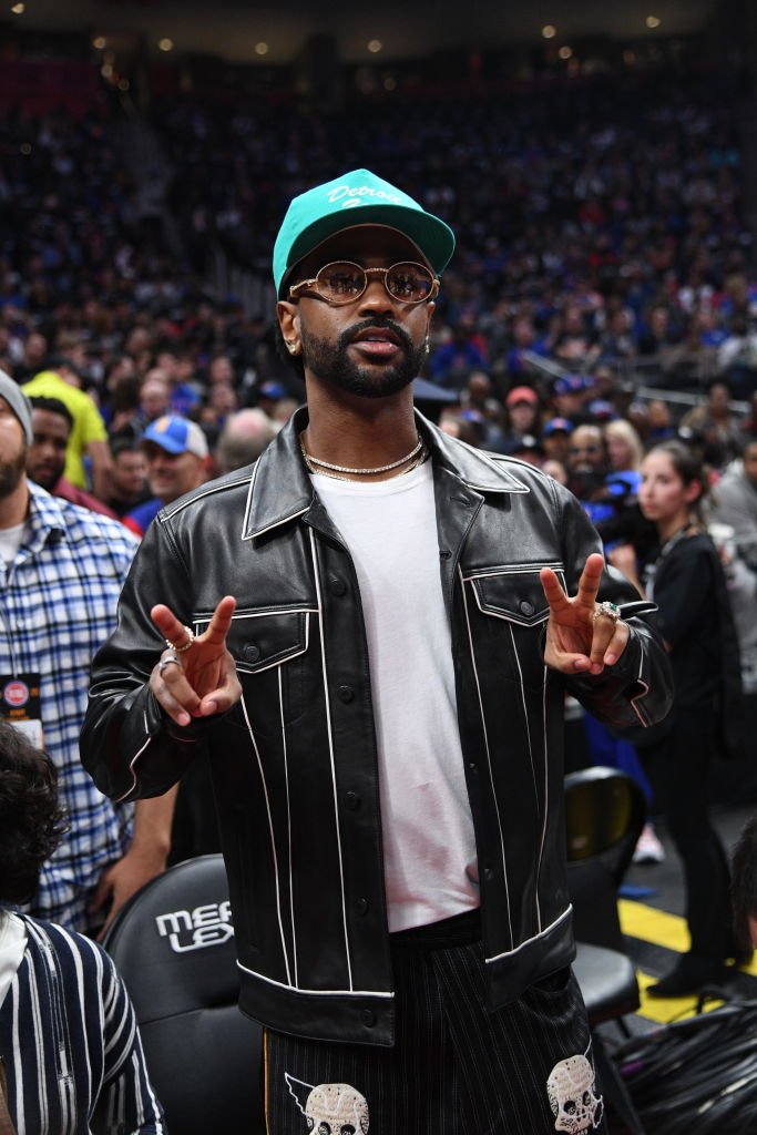 Rapper Big Sean poses for photo before Atlanta Hawks v Detroit Pistons game on October 24, 2019 | Photo: Getty Images