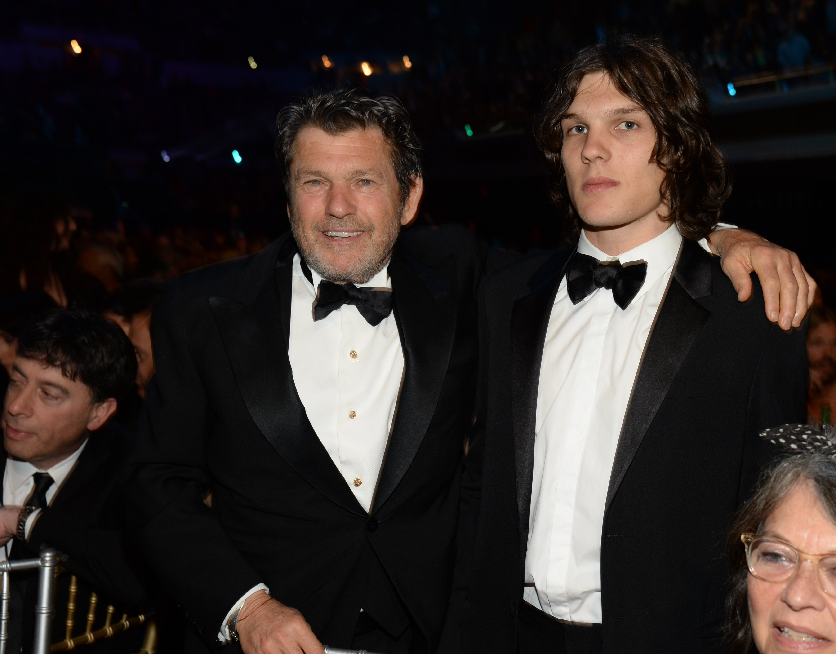 Jann Wenner and Theo Wenner at Public Hall on April 18, 2015, in Cleveland, Ohio. | Source: Getty Images