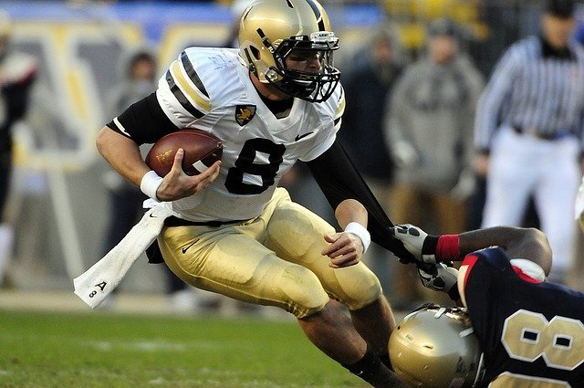 Football player in the field | Source: Pixabay