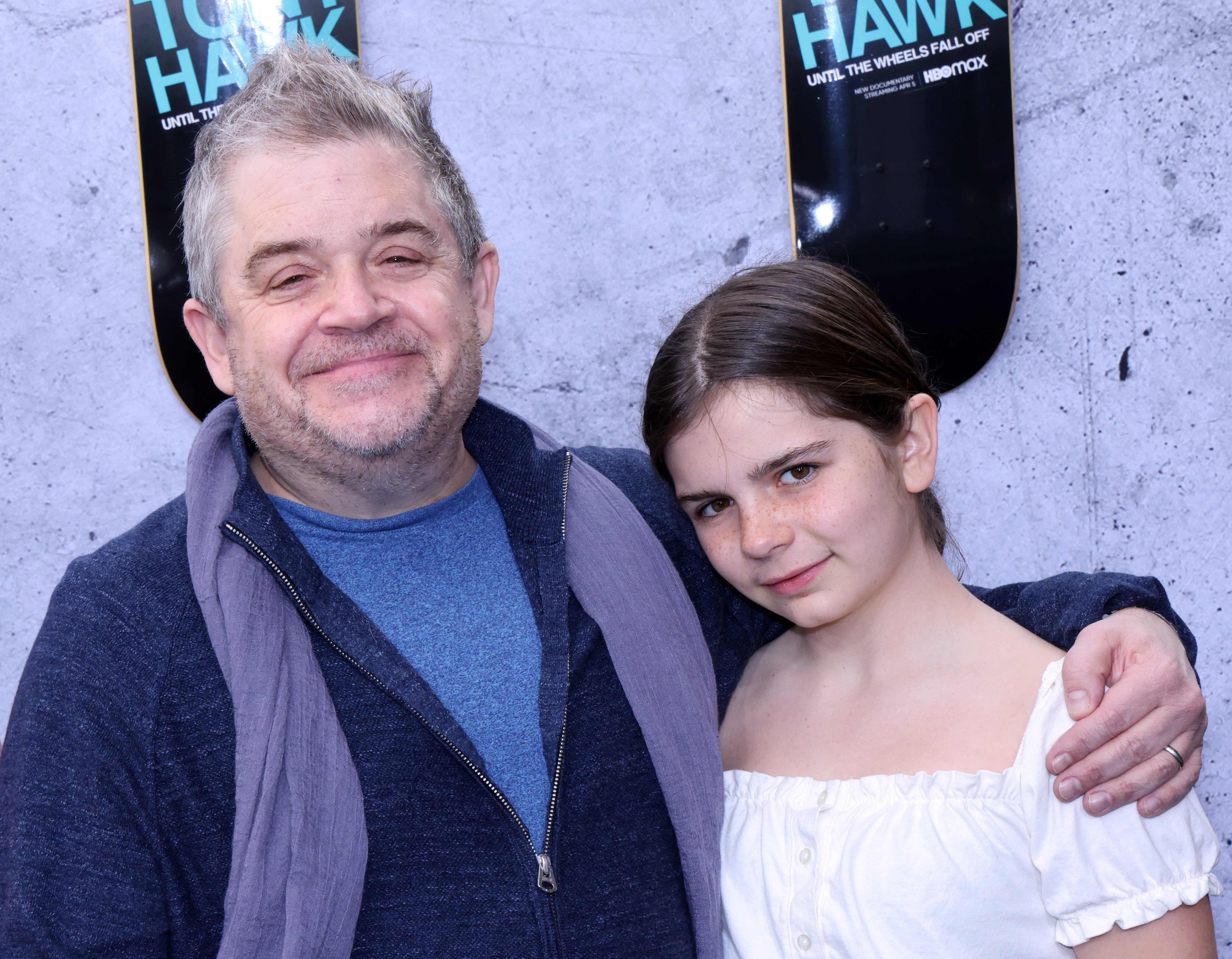 Patton Oswalt and Alice Rigney Oswalt at the Los Angeles premiere of HBO Max's "Tony Hawk: Until The Wheels Fall Off" in March 2022 in Santa Monica, California. | Source: Getty Images