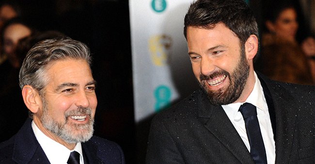 George Clooney and Ben Affleck at the EE British Academy Film Awards on February 10, 2013 in London, England. | Photo: Getty Images