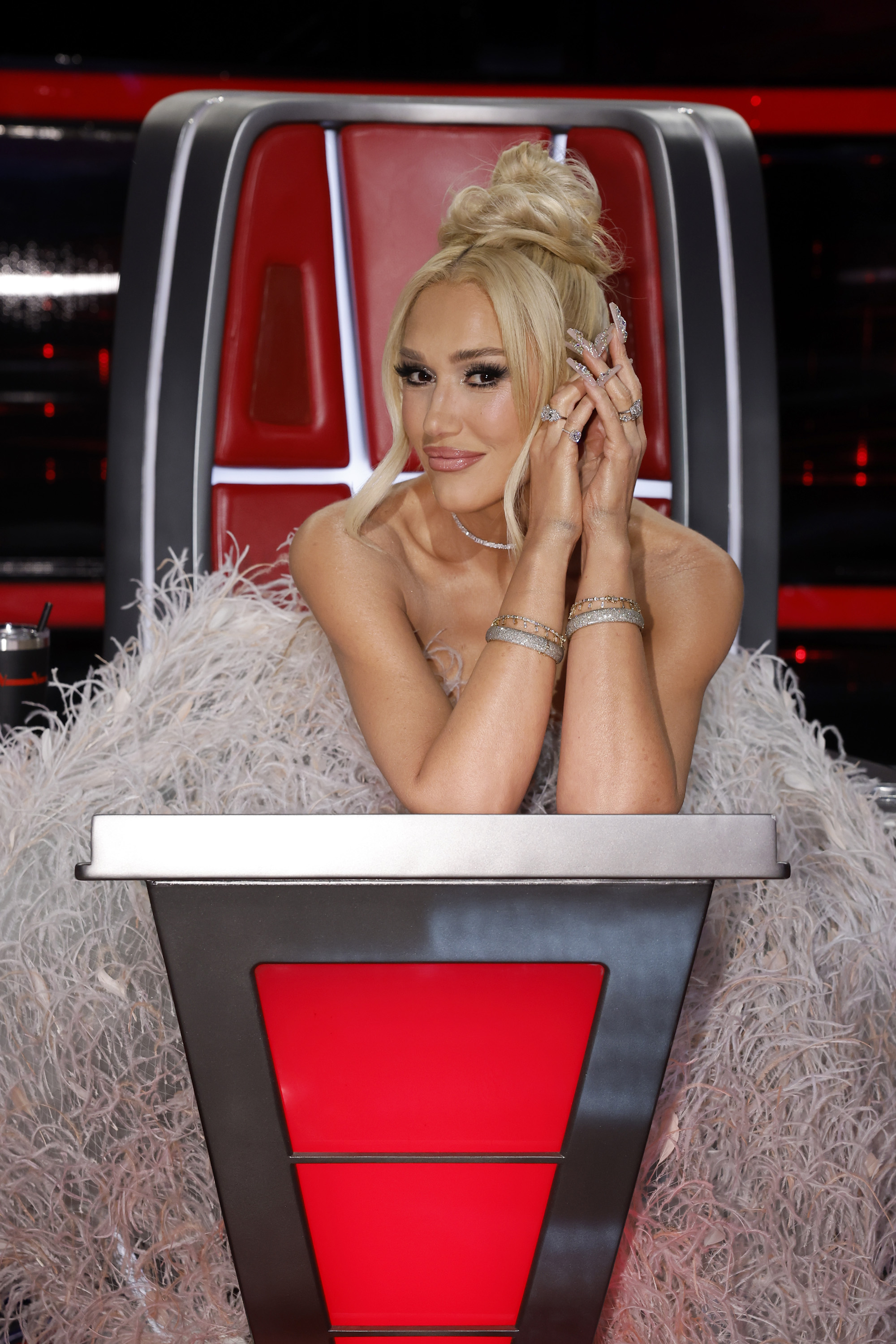 Gwen Stefani at the Season 24 finale of "The Voice" | Source: Getty Images