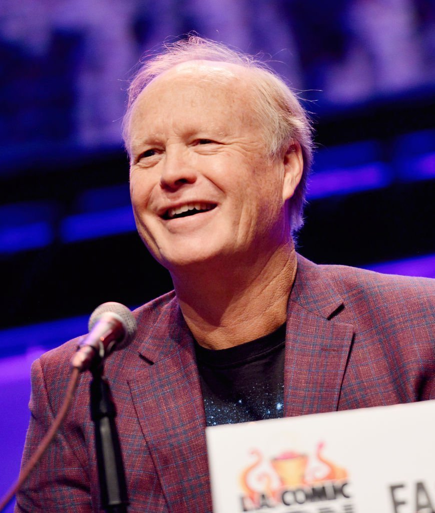 Bill Fagerbakke speaks onstage during the "SpongeBob Squarepants" panel at 2019 Los Angeles Comic-Con at Los Angeles Convention Center in Los Angeles, California | Photo: Getty Images