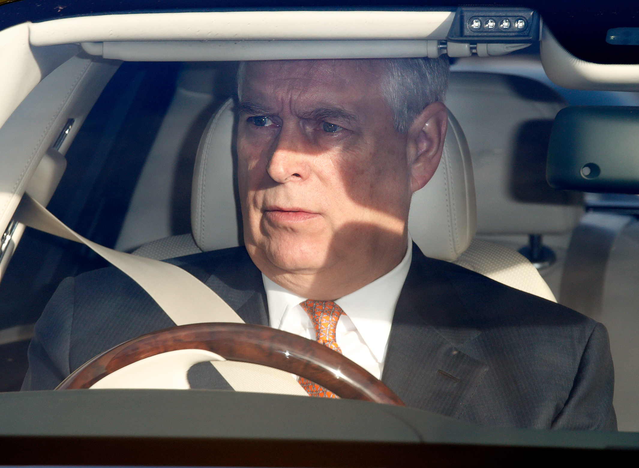 Andrew Mountbatten-Windsor at a Christmas lunch for members of the Royal Family hosted by Queen Elizabeth II at Buckingham Palace on December 19, 2018, in London, England. | Source: Getty Images