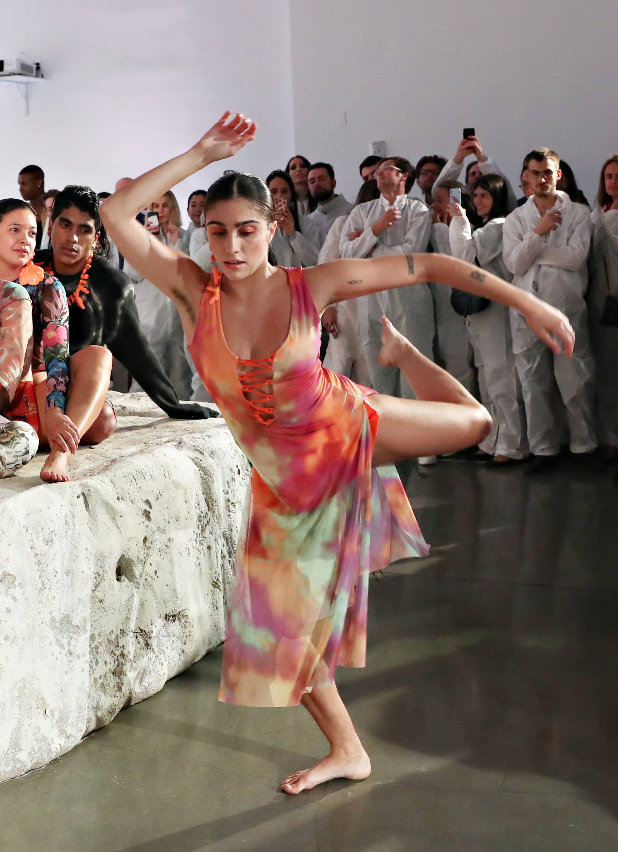 Lourdes Leon performs in the Desigual X Carlota Guerrero Show during Art Basel Miami 2019 at The Temple House on December 6, 2019| Source: Getty Images)