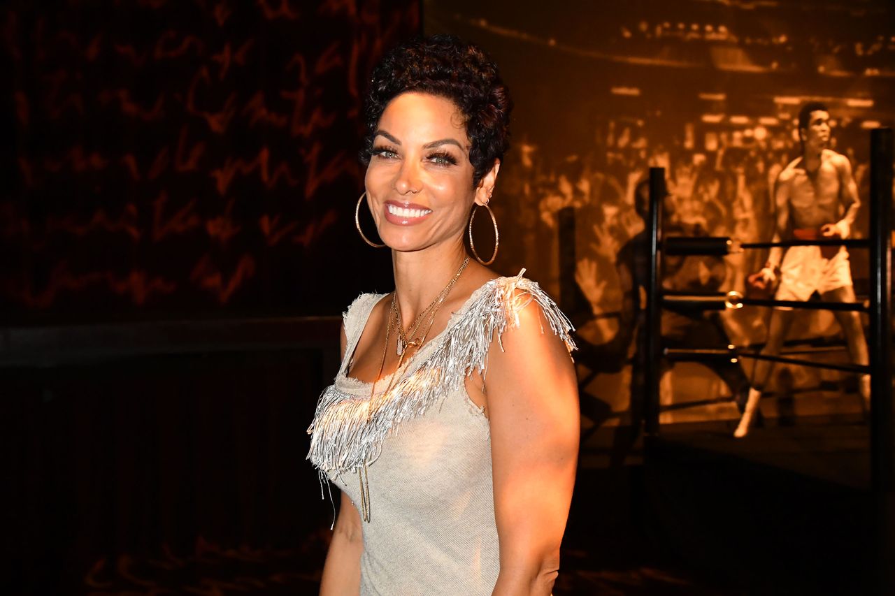 Nicole Murphy at the "What's My Name | Muhammad Ali" premiere after party on May 08, 2019 in Los Angeles, California. | Source: Getty Images