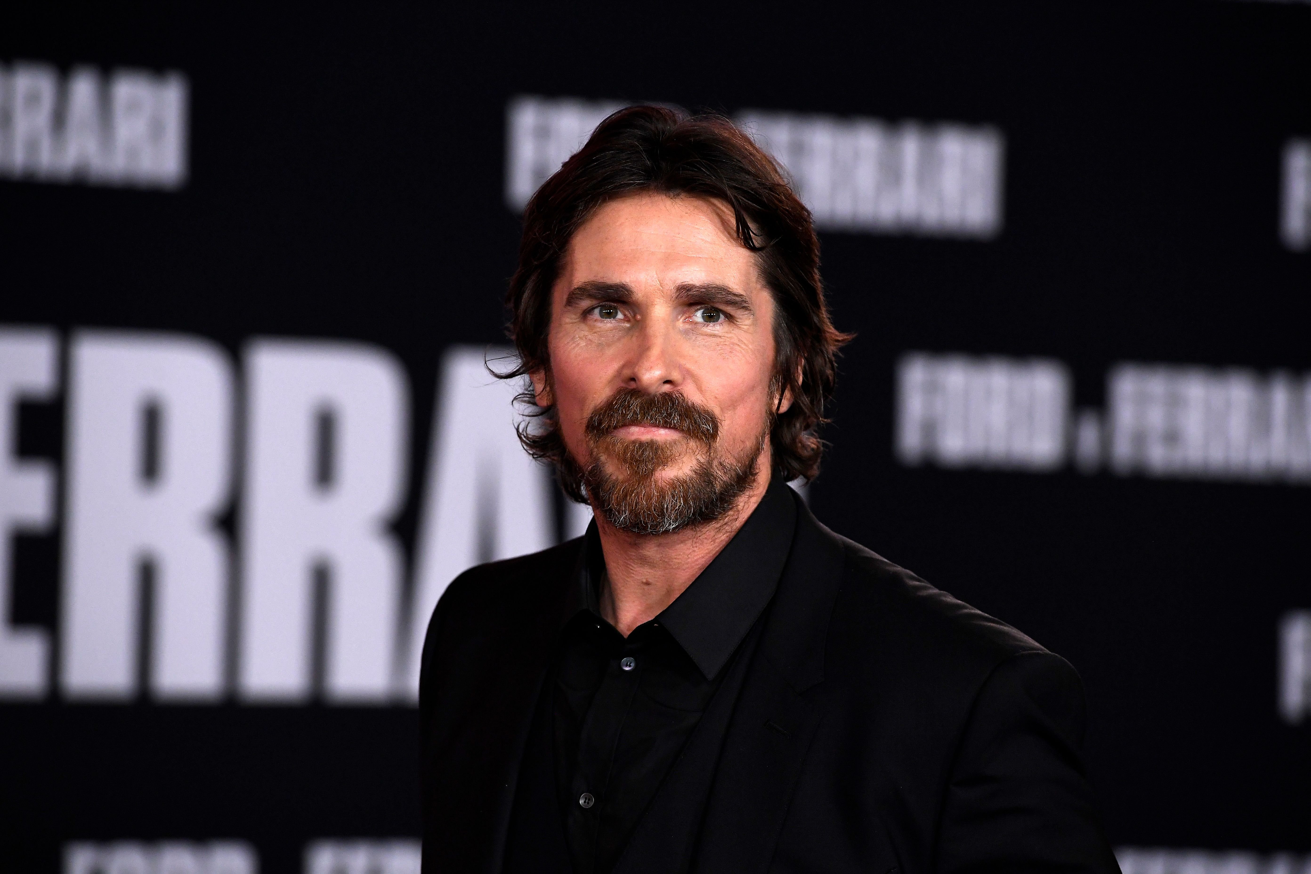 Christian Bale during the premiere Of FOX's "Ford V Ferrari" at TCL Chinese Theatre on November 04, 2019 in Hollywood, California. | Source: Getty Images