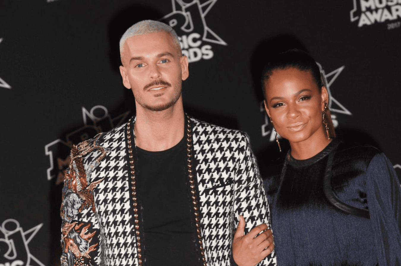 French singer-songwriter Matt Pokora and actress Christina Milian attend the 2017 NRJ Music Awards in Cannes, France. | Source: Getty Images