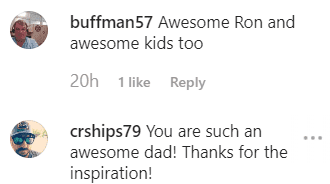 Fan comments on Ron Howard's post | Instagram: @realronhoward