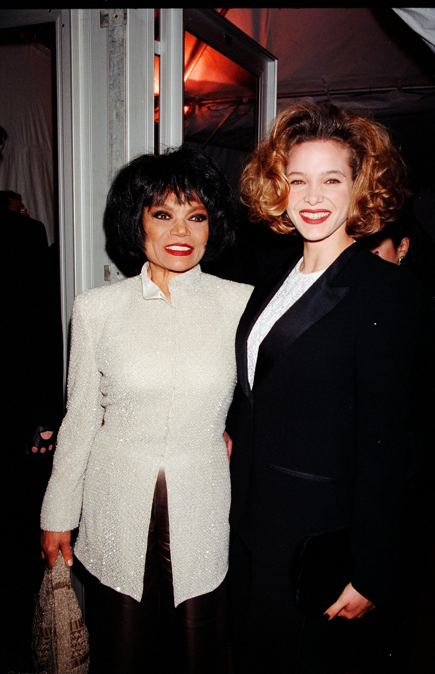 Eartha Kitt pictured side by side with her only daughter Kitt Shapiro | Photo: Getty Images