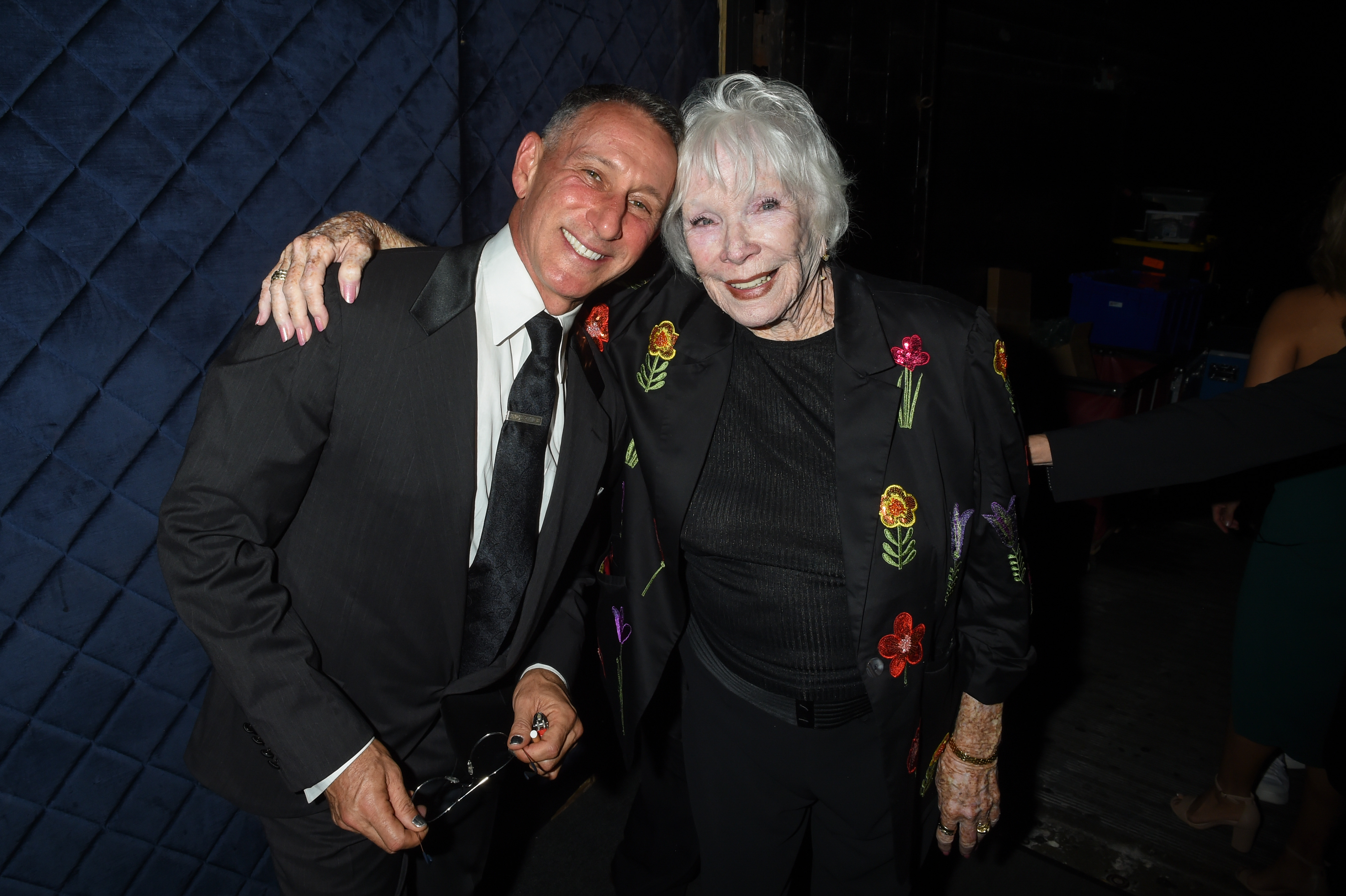 Adam Shankman and Shirley MacLaine at the 2023 Industry Dance Awards on October 18, 2023, in Los Angeles, California. | Source: Getty Images