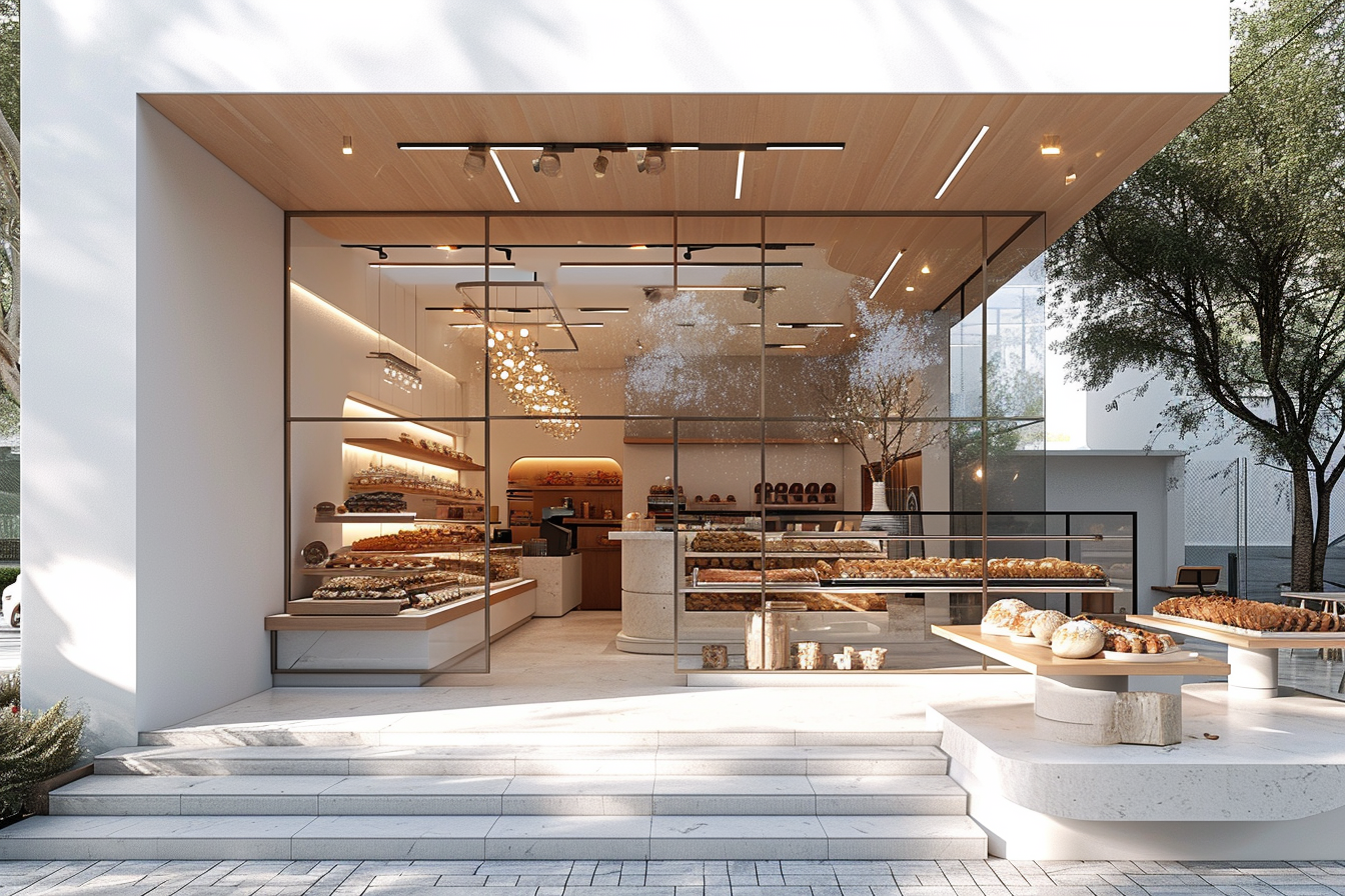 A fancy bakery | Source: Midjourney