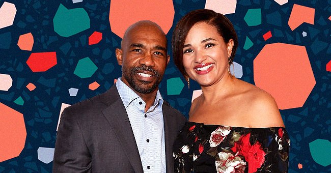 Michael Beach and Elisha Wilson at The BAFTA Los Angeles Tea Party on January 5, 2019 | Photo: Getty Images