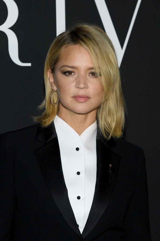 Virginie Efira assiste au défilé Giorgio Armani Prive Haute Couture Printemps / Été 2020 dans le cadre de la Fashion Week de Paris le 21 janvier 2020 à Paris, France. | Photo : Getty Images