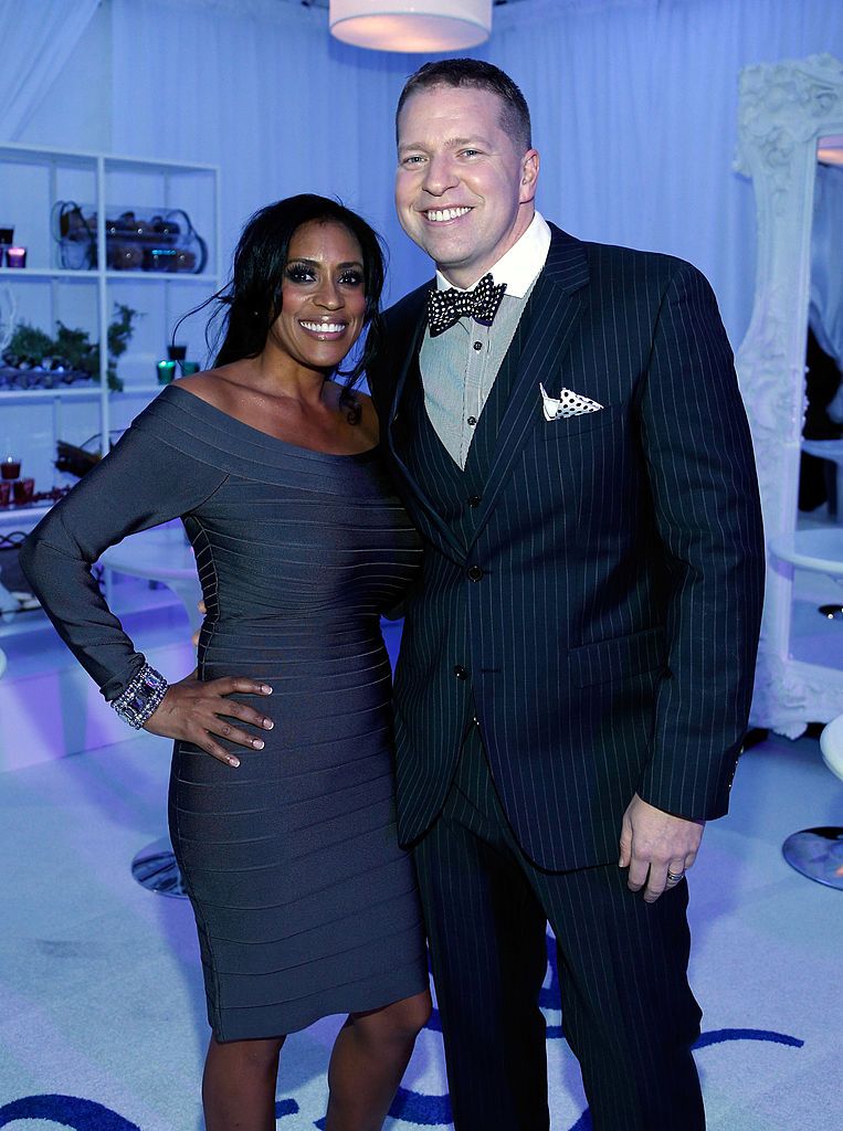 Gary Owen and Kenya Owen at the Glade Suite at the Soul Train Awards on November 8, 2012. | Photo: Getty Images