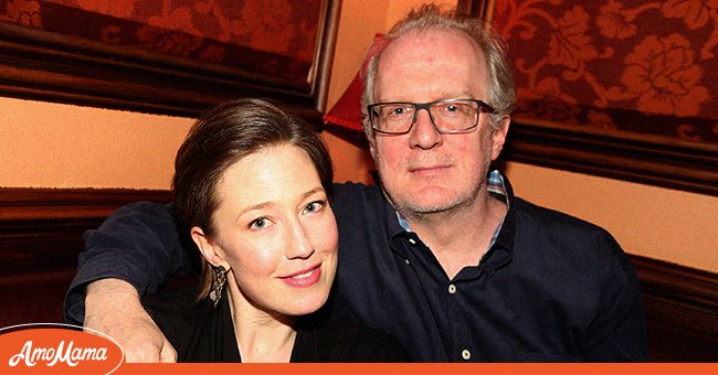 Carrie Coon and Tracy Letts pose at The 2018 New York Drama Critics' Circle Awards at Feinstein's/54 Below on May 10, 2018 in New York City. | Photo: Getty Images