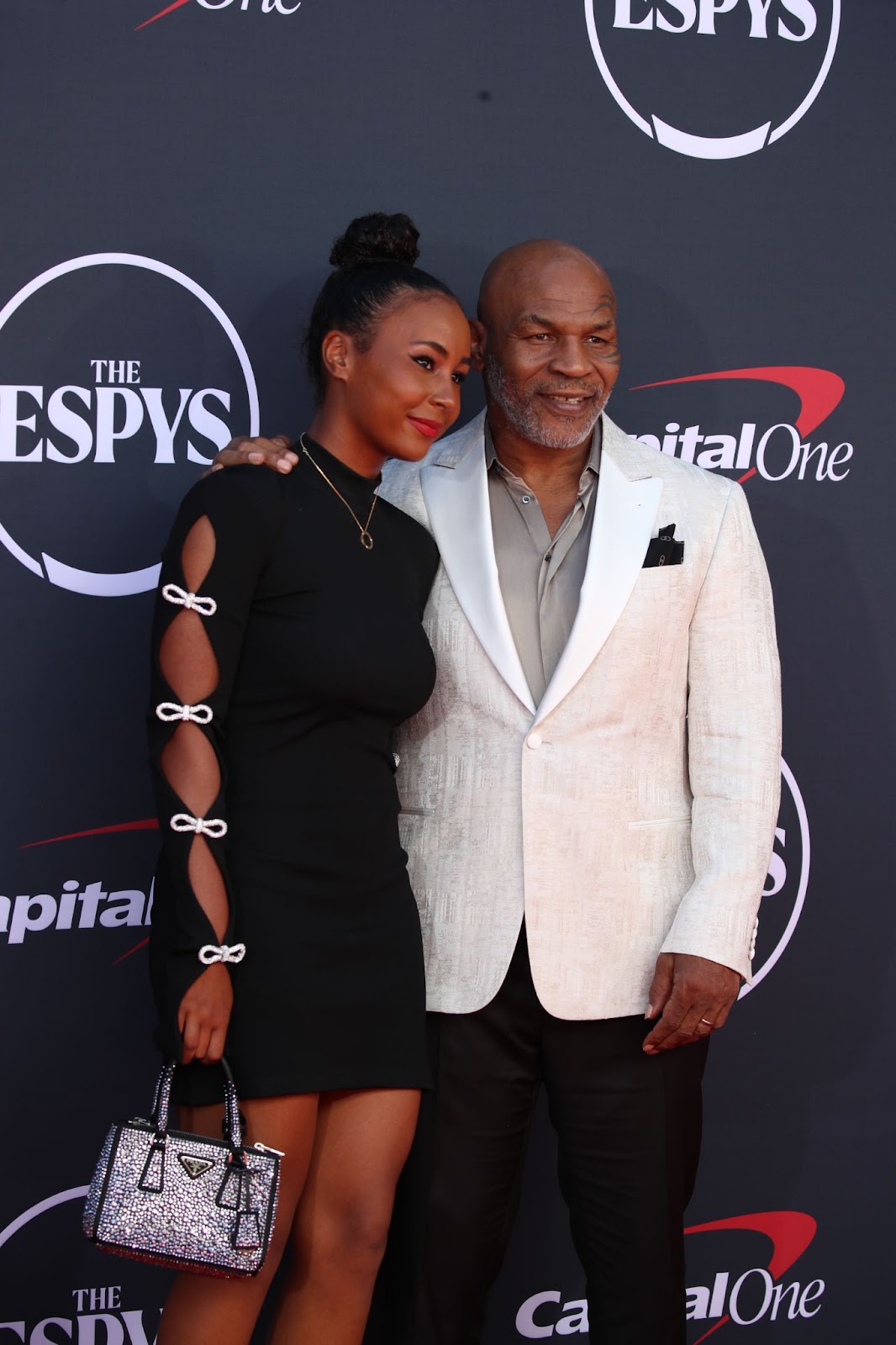 Mike and Milan Tyson at the 2023 ESPY Awards in Hollywood. | Source: Getty Images