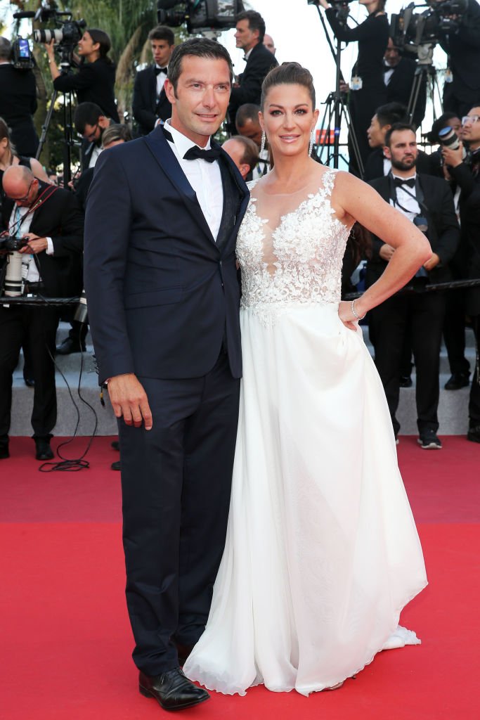 Franck Sémonin et sa femme Hélène. | Photo : Getty Images