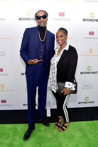 Snoop Dogg and Shante Broadus attend the 34th Annual Cedars-Sinai Sports Spectacular at The Compound | Photo: Getty Images