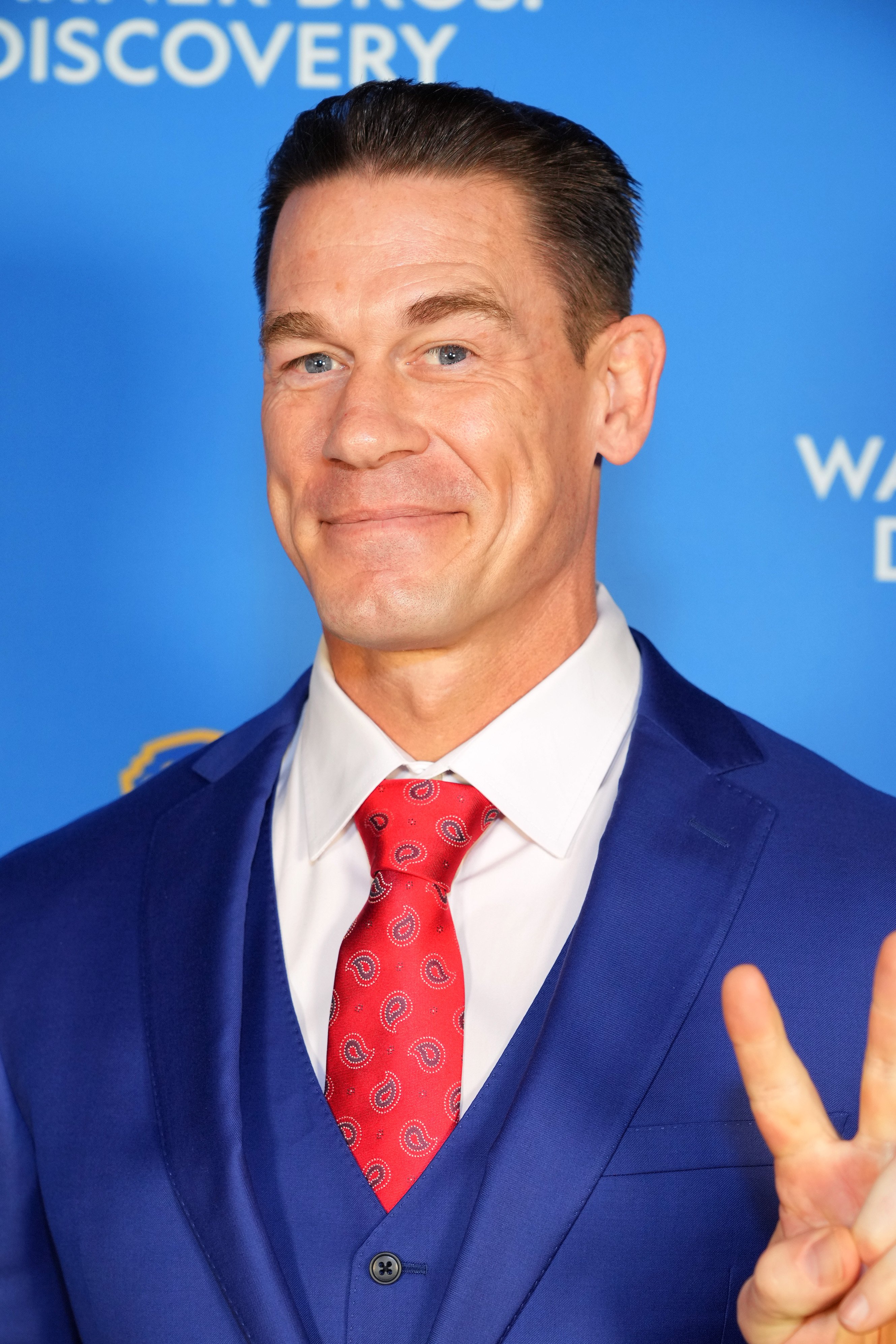 John Cena at the Warner Bros. Discovery Upfront 2022 on May 18, 2022, in New York City. | Source: Getty Images