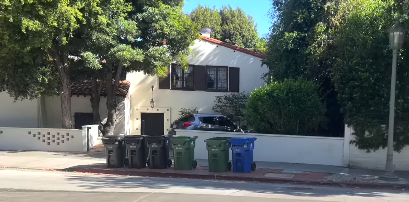 A screenshot of Bob Baker's home in Outpost Estates in Los Angeles posted on July 13, 2022 | Source: YouTube/Scott On Tape - Your Pop Culture Tour Guide