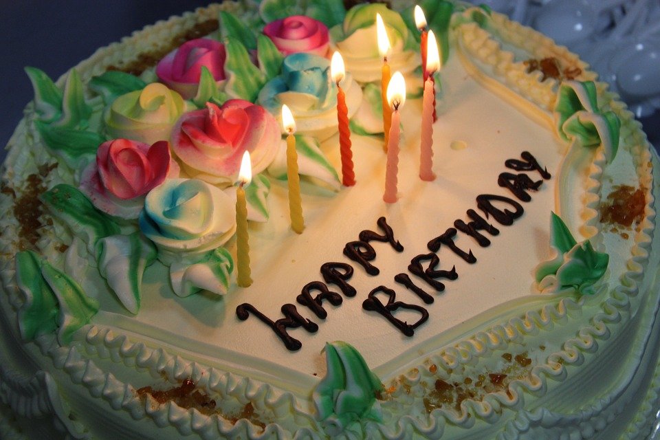 A photo of a birthday cake. | Photo: Pixabay