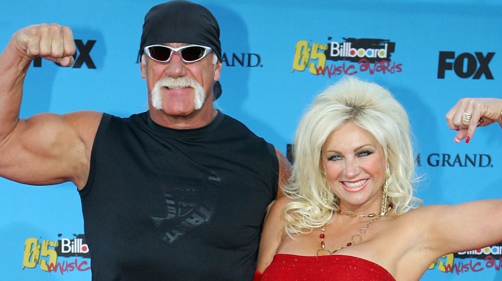 Hulk Hogan and Linda Hogan at Las Vegas, Nevada, United States in 2005. | Source: Getty Images