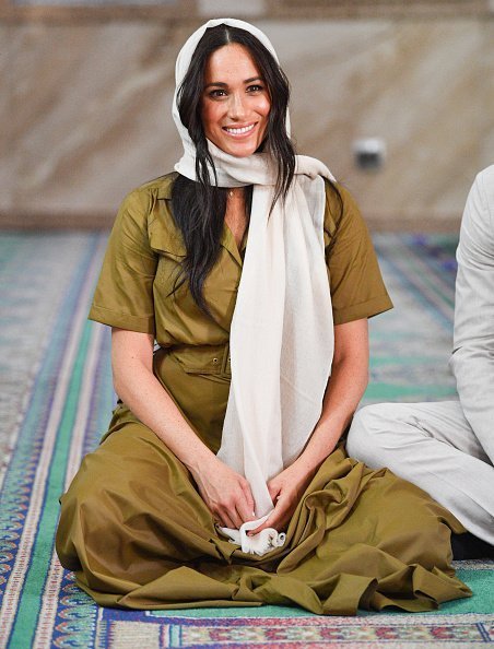  Meghan, Duchess of Sussex visits the Auwal Mosque with Prince Harry, Duke of Sussex during day two of their royal tour of South Africa | Photo: Getty Images
