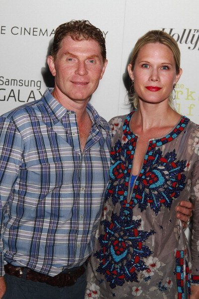 Bobby Flay and Stephanie March on September 2, 2012 in East Hampton, New York. | Photo: Getty Images