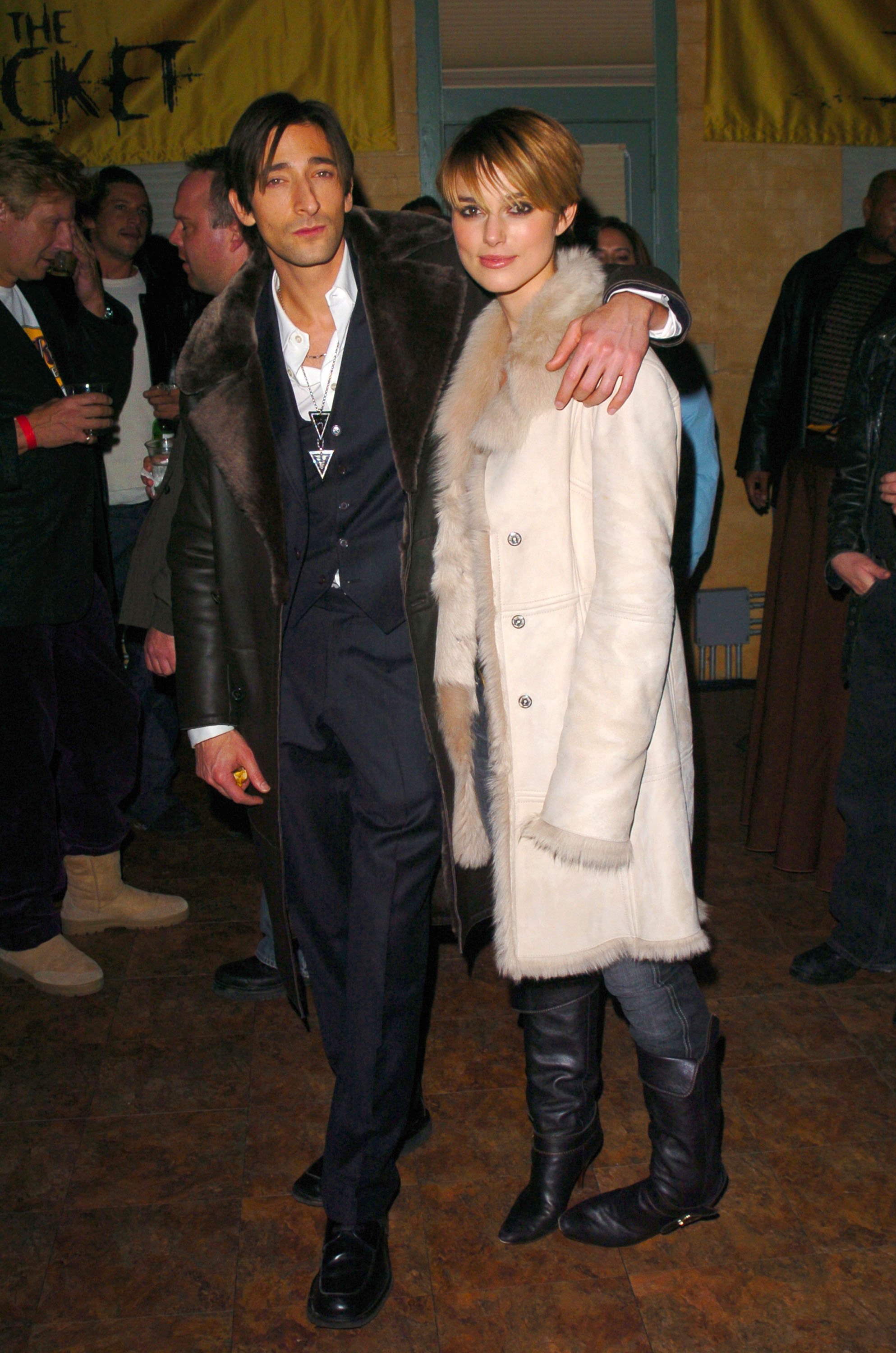 Adrien Brody ve Keira Knightley, 2005 Sundance Film Festivali'nde "Ceket" Utah, Park City'deki Yoga Stüdyosunda After Party Prömiyeri |  Kaynak: Getty Images