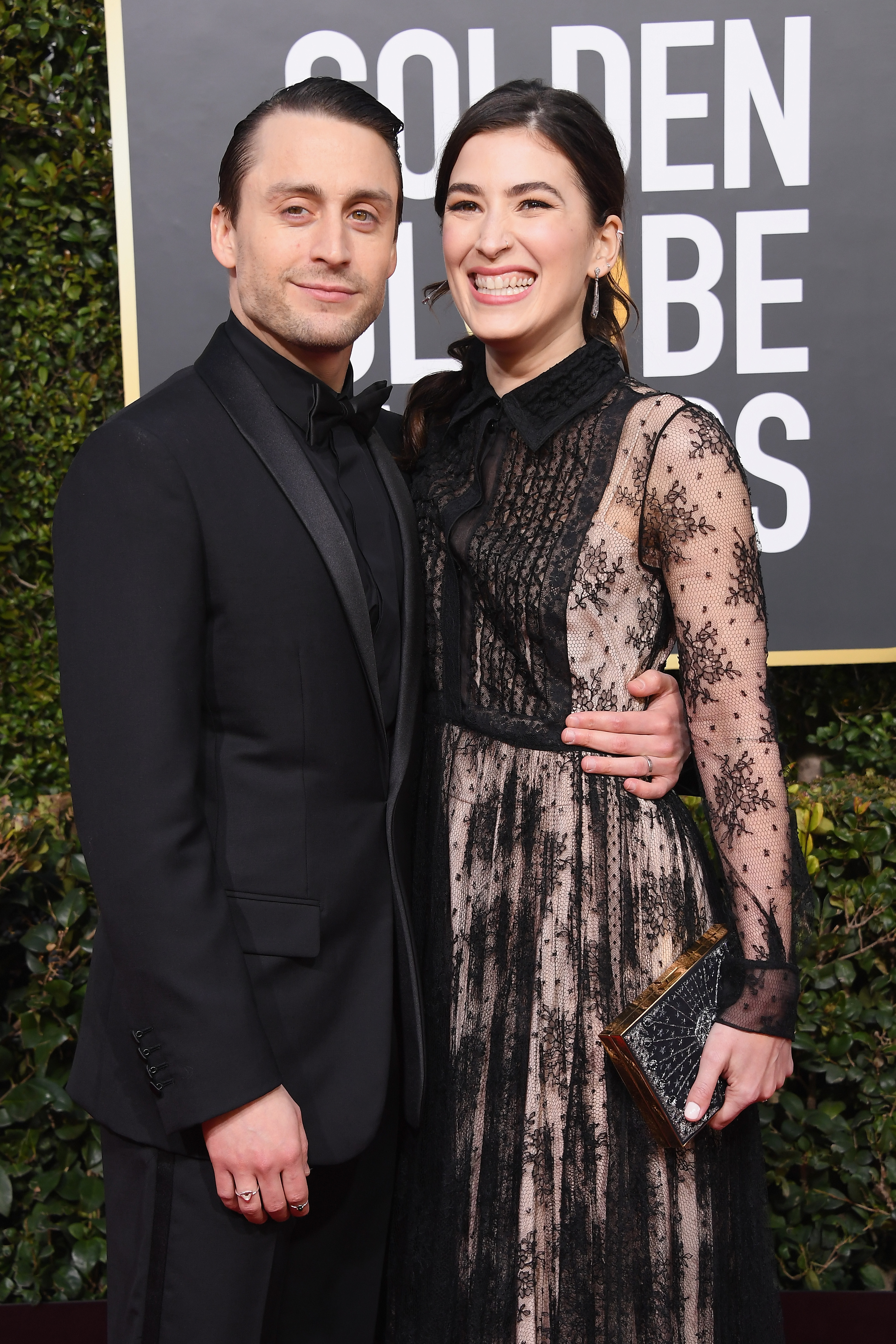 Kieran Culkin and Jazz Charton at the 76th Annual Golden Globe Awards on January 6, 2019, in Beverly Hills, California | Source: Getty Images