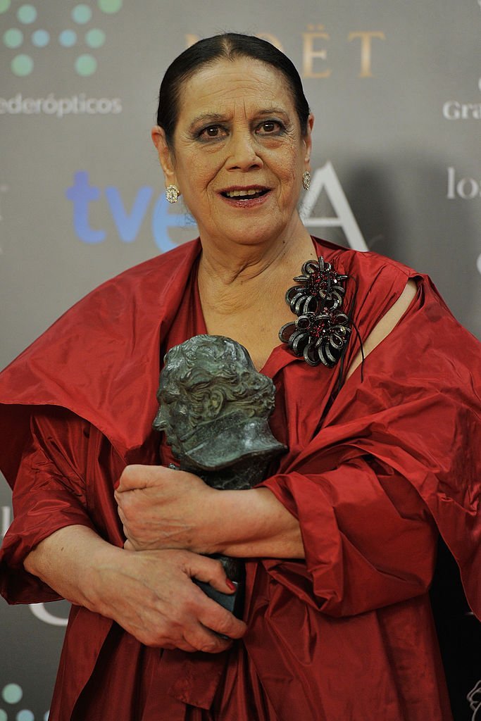 Terele Pávez en los 'Premios Goya Cinema' el 9 de febrero de 2014 en Madrid, España. | Foto: Getty Images
