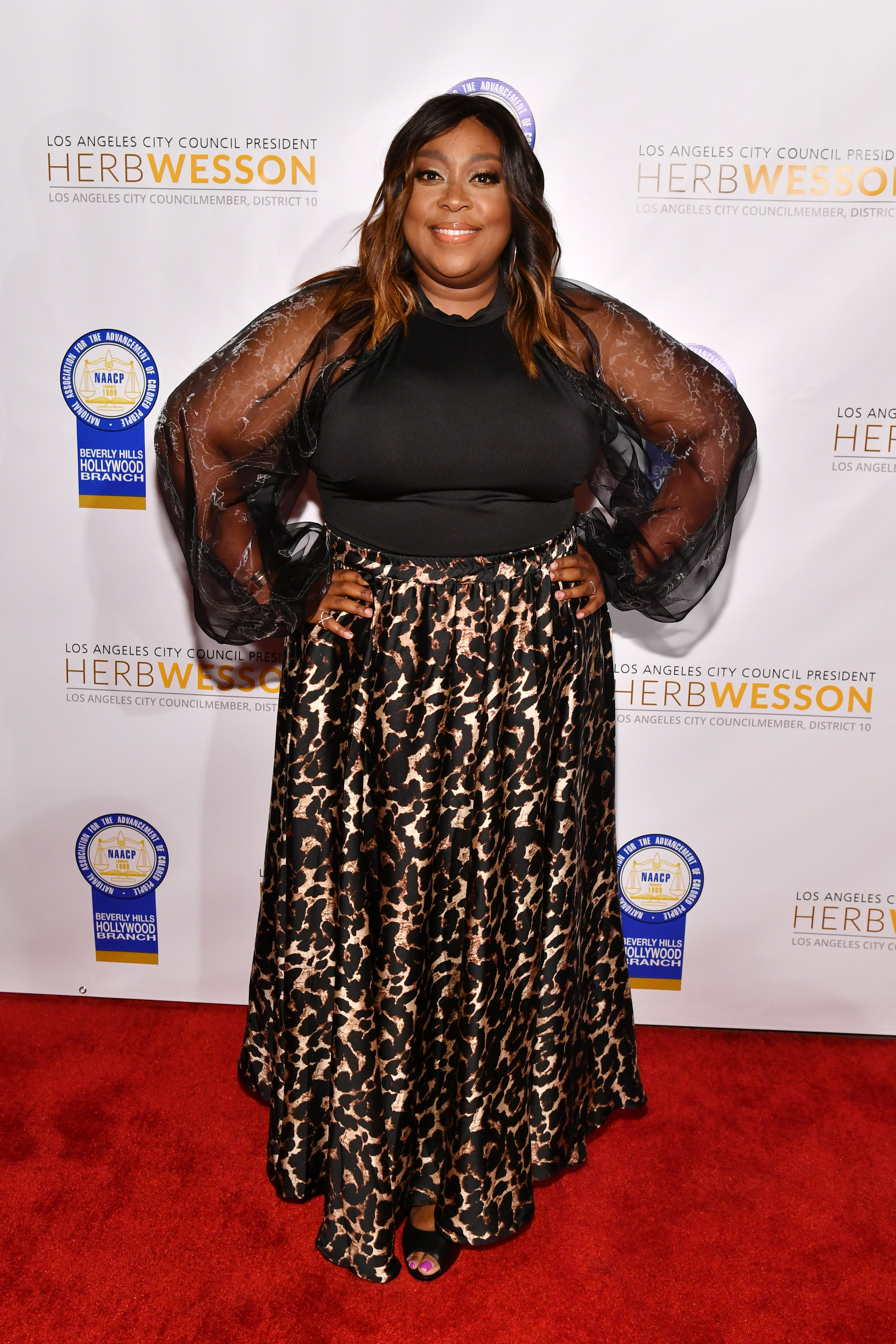 Loni Love attends the 28th Annual NAACP Theatre Awards at Millennium Biltmore Hotel on June 17, 2019| Photo: Getty Images