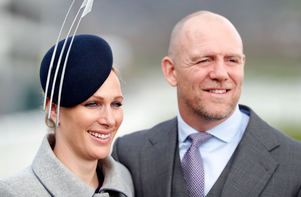 Zara Tindall and Mike Tindall attend day 3 'St Patrick's Thursday' of the Cheltenham Festival at Cheltenham Racecourse in Cheltenham, England | Photo: Getty Images