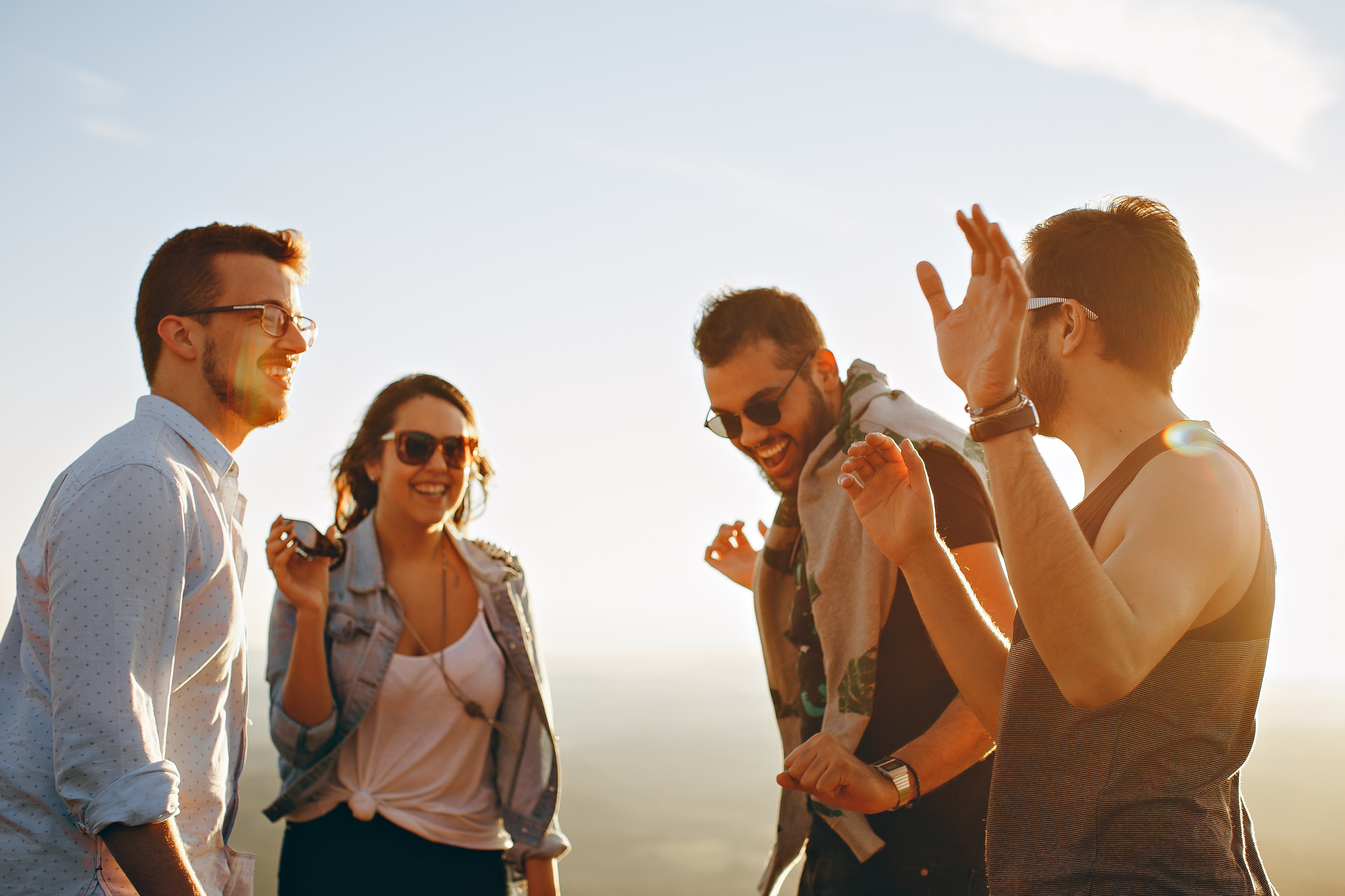 A group of friends having a fun time | Source: Susplash.com