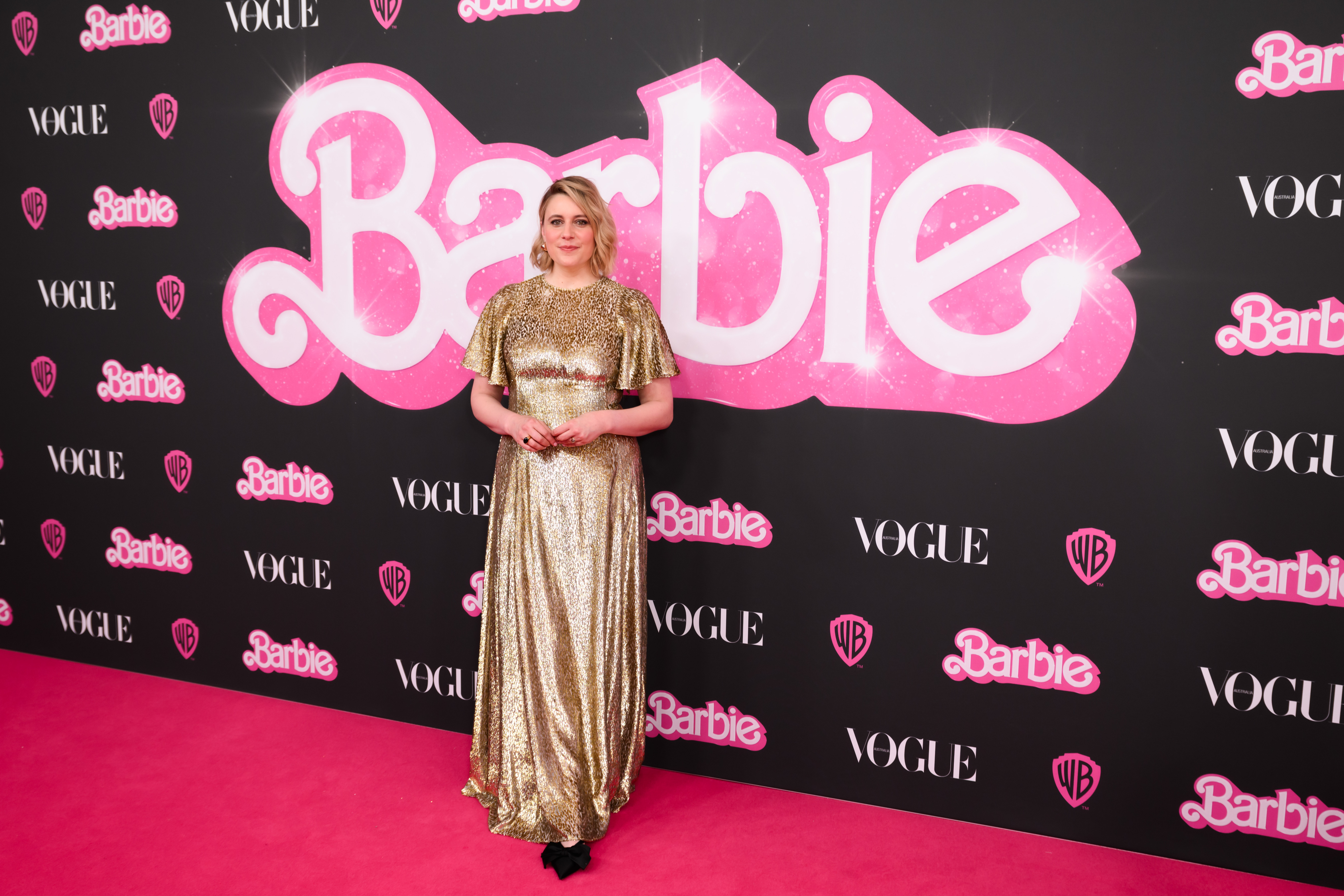 Greta Gerwig poses at the "Barbie" Celebration Party at Museum of Contemporary Art on June 30, 2023, in Sydney, Australia | Source: Getty Images