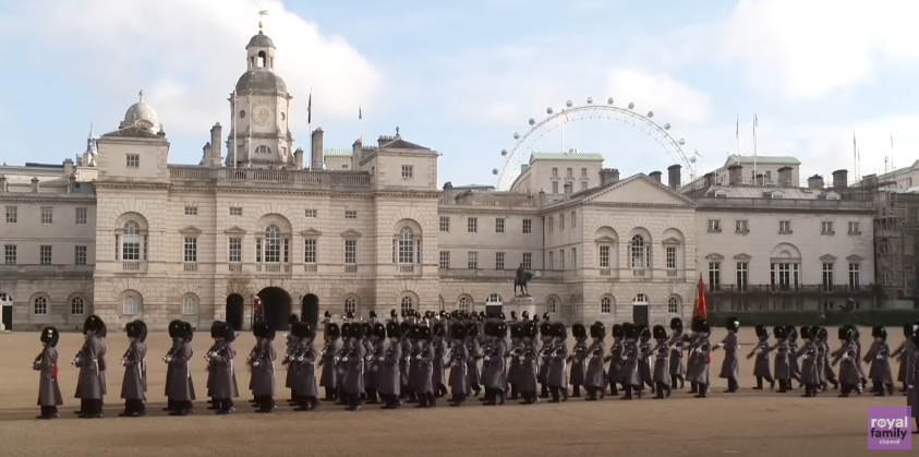 Horse Guards Parade ceremony in London to welcome the Qatari royals posted on December 3, 2024 | Source: YouTube/@royalchannel