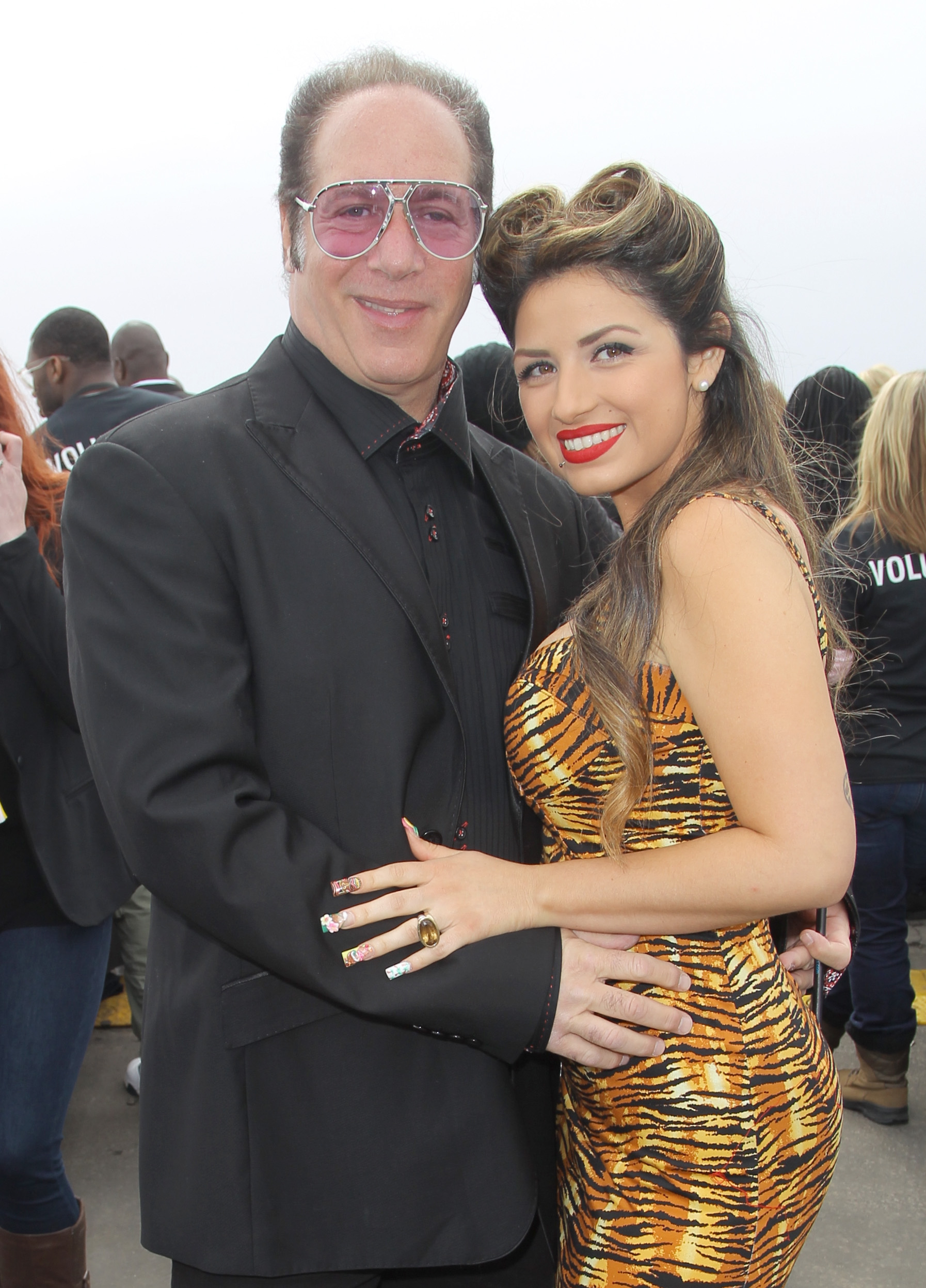Andrew Dice Clay and Valerie Vasquez at the 2014 Film Independent Spirit Awards on March 1, 2014, in Santa Monica, California. | Source: Getty Images