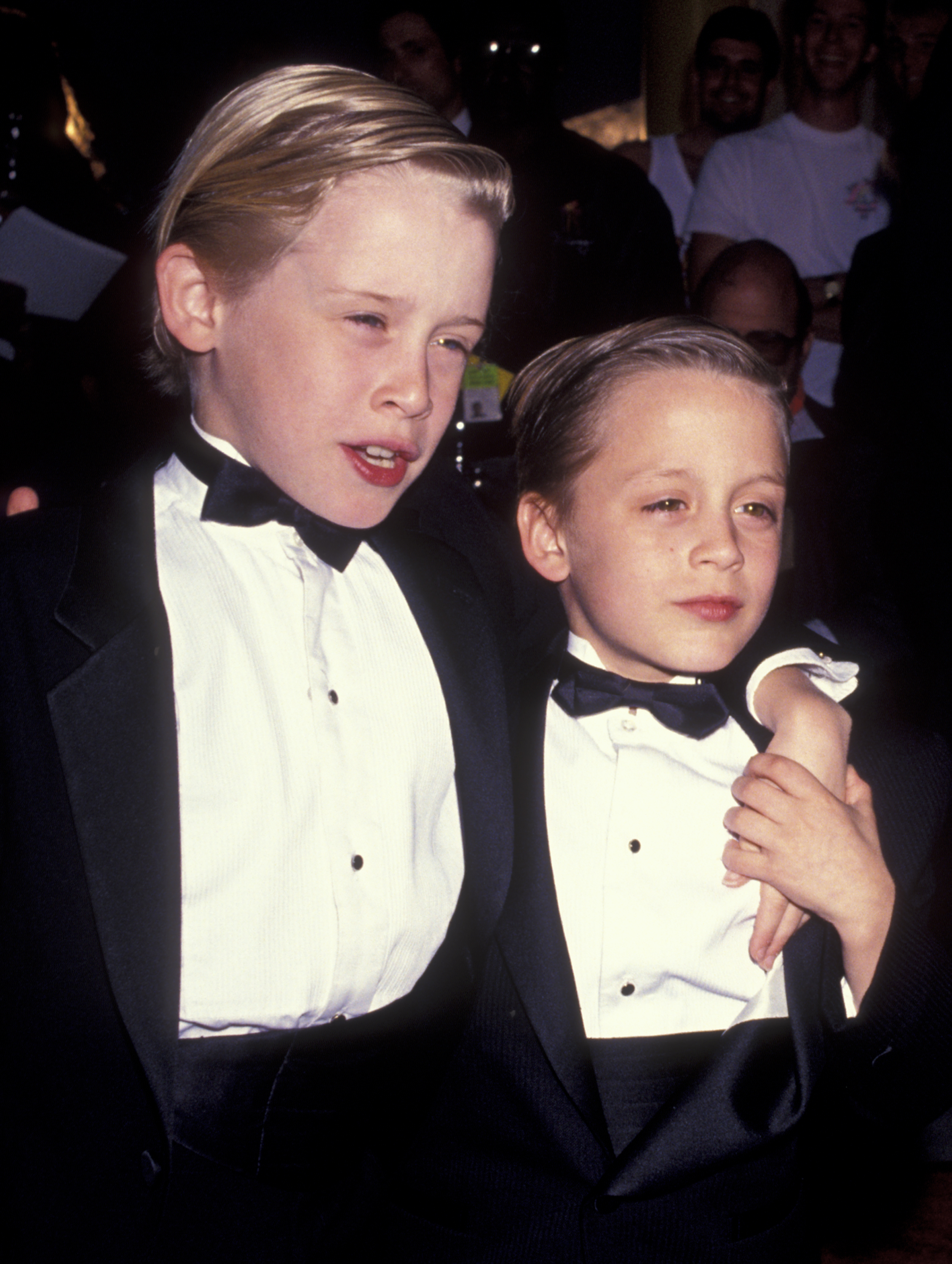 Macaulay Culkin and Kieran Culkin attend the Fifth Annual American Comedy Awards on March 9, 1991 in Los Angeles, California | Source: Getty Images