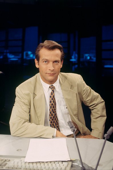 Laurent Bignolas sur le plateau de l'émission d'information 19/20, sur la chaîne française France 3. | Photo : Getty Images