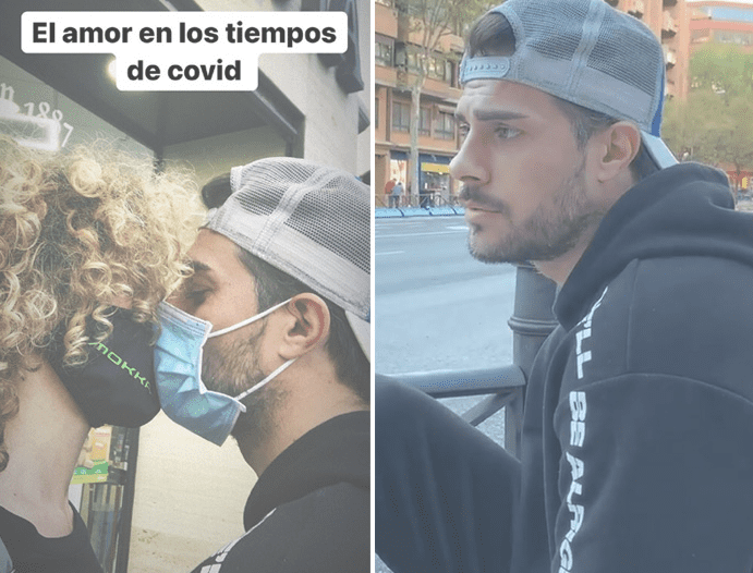 Captura de pantalla de Sheila Casas y su novio Toño. │Foto: Instagram / sheila.casas