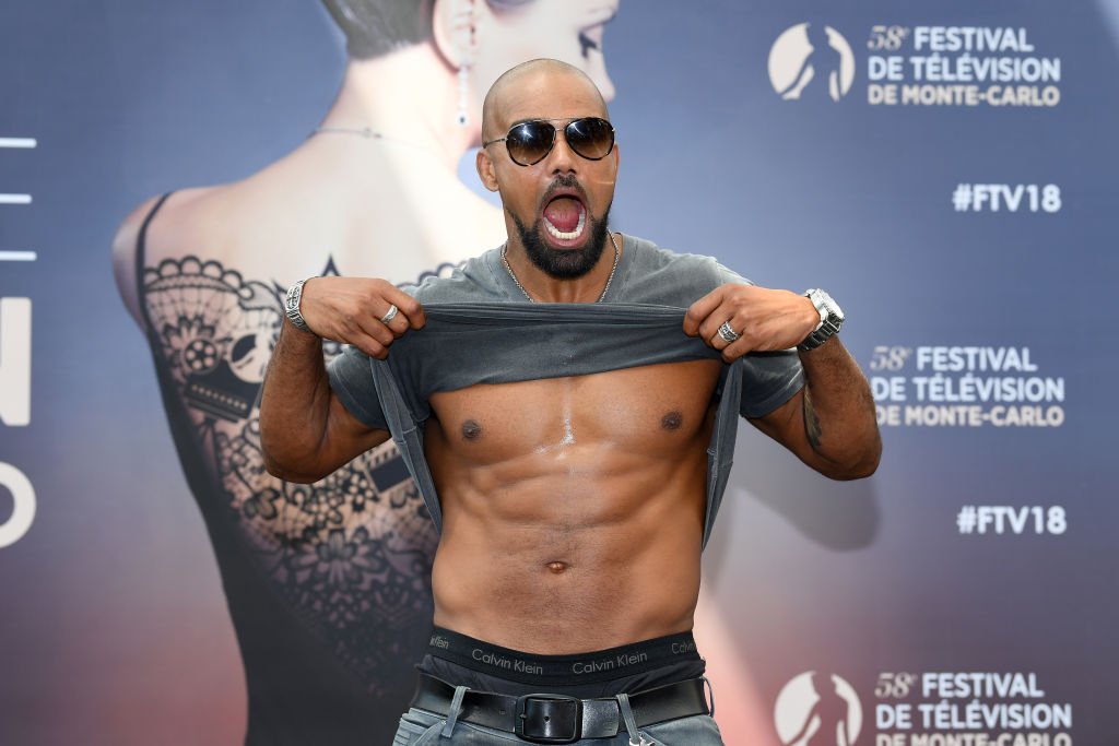 Shemar Moore showed off his abs while attending the 58th Monte Carlo Television Festival in Monica on June 17, 2018 | Photo: Getty Images