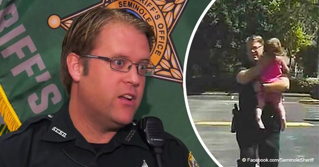 Deputy caught on camera saving toddler who was left in a hot car overnight