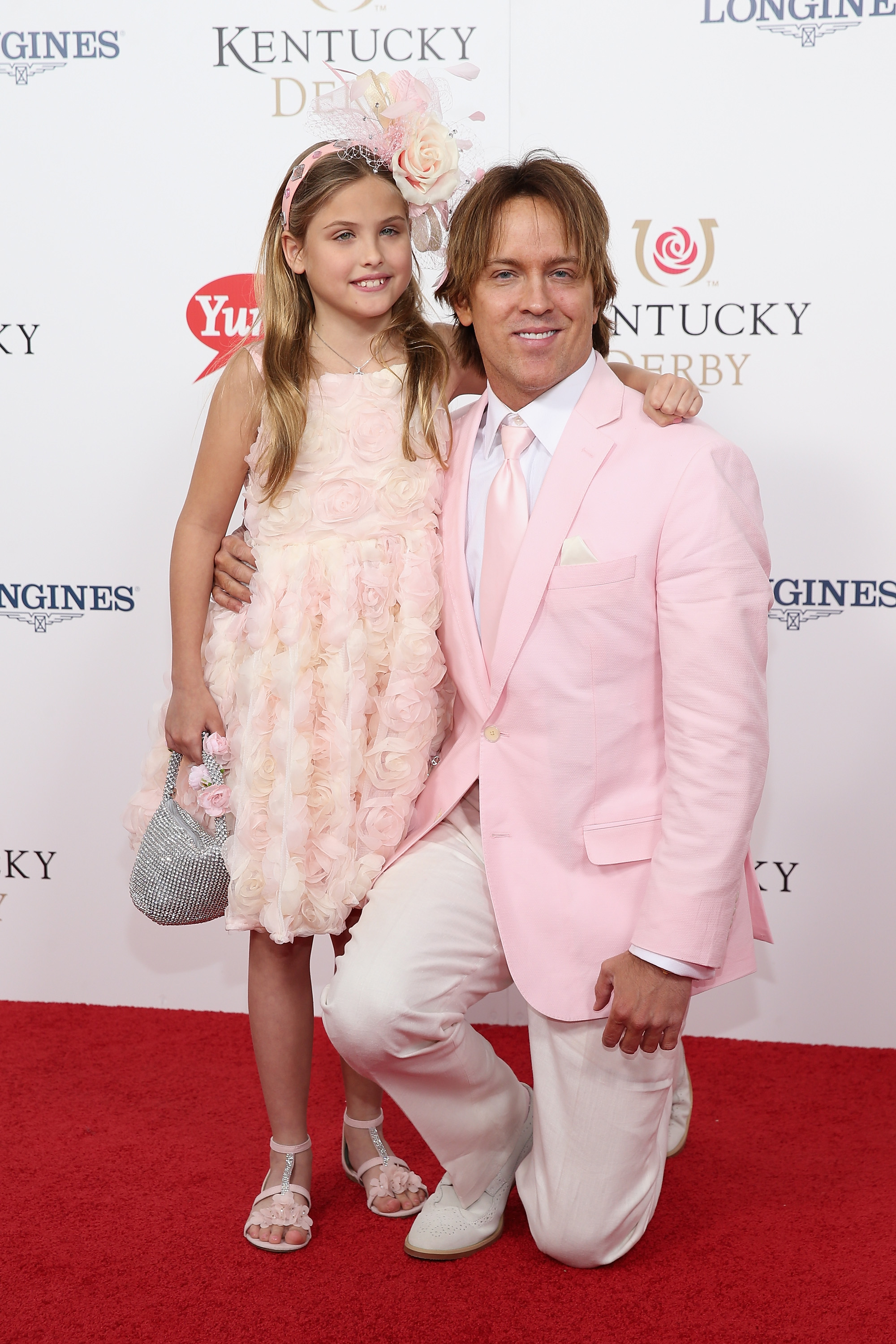 Larry Birkhead and Dannielynn Birkhead attend the 141st Kentucky Derby at Churchill Downs on May 2, 2015, in Louisville, Kentucky | Source: Getty Images