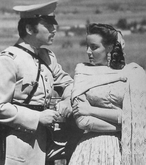 María Félix y Pedro Armendariz, en la película “Enamorada”, de 1947. | Foto: Flickr