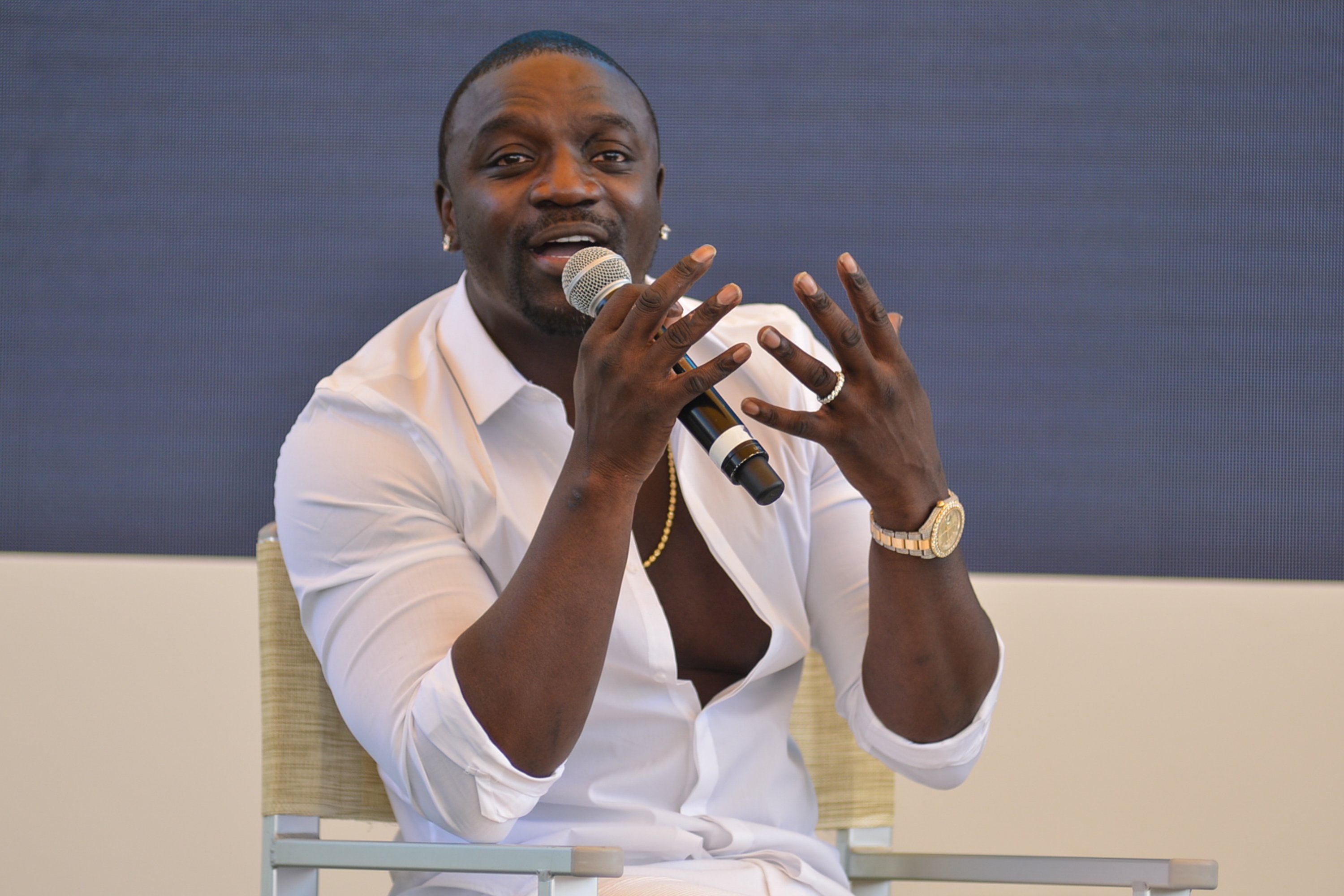 Akon attends the Cannes Lions Festival 2018 on June 19, 2018 in Cannes, France | Photo: Getty Images
